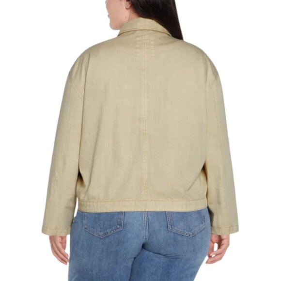 NEW Gap Women's Relaxed Fit Jacket | Cream - Picture 2 of 6